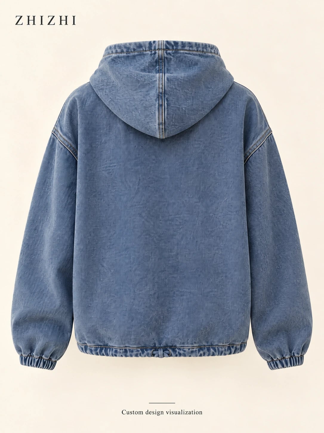 Back construction reference — hoodie-button — custom design visualization