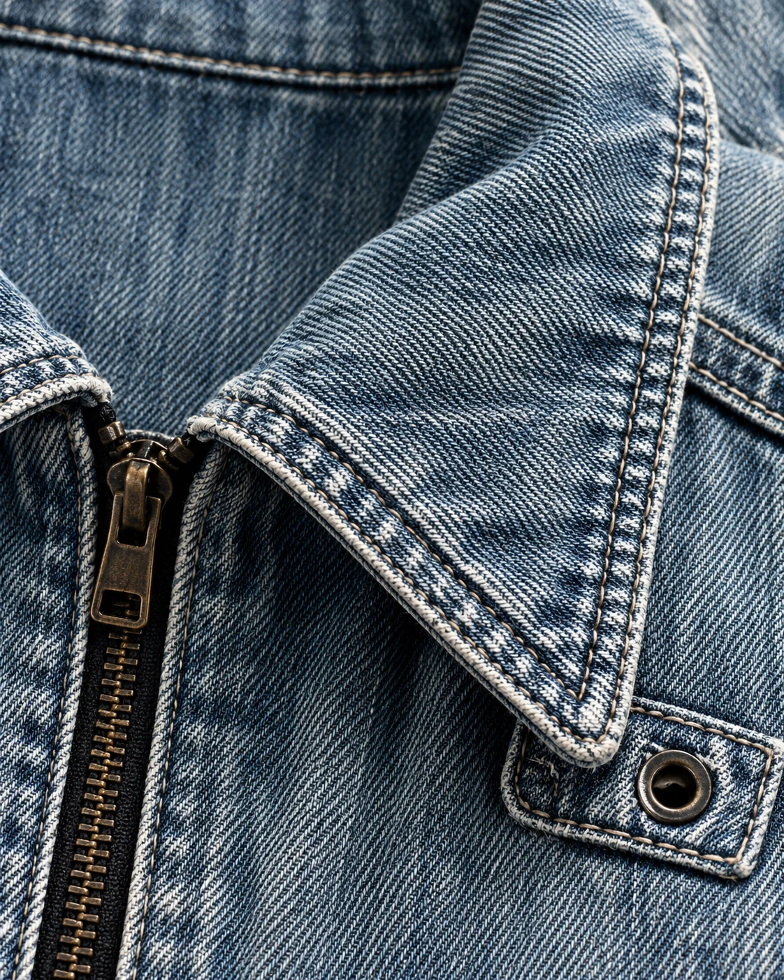 Blue Mesh Pocket Utility Denim Jacket — AI design reference 4