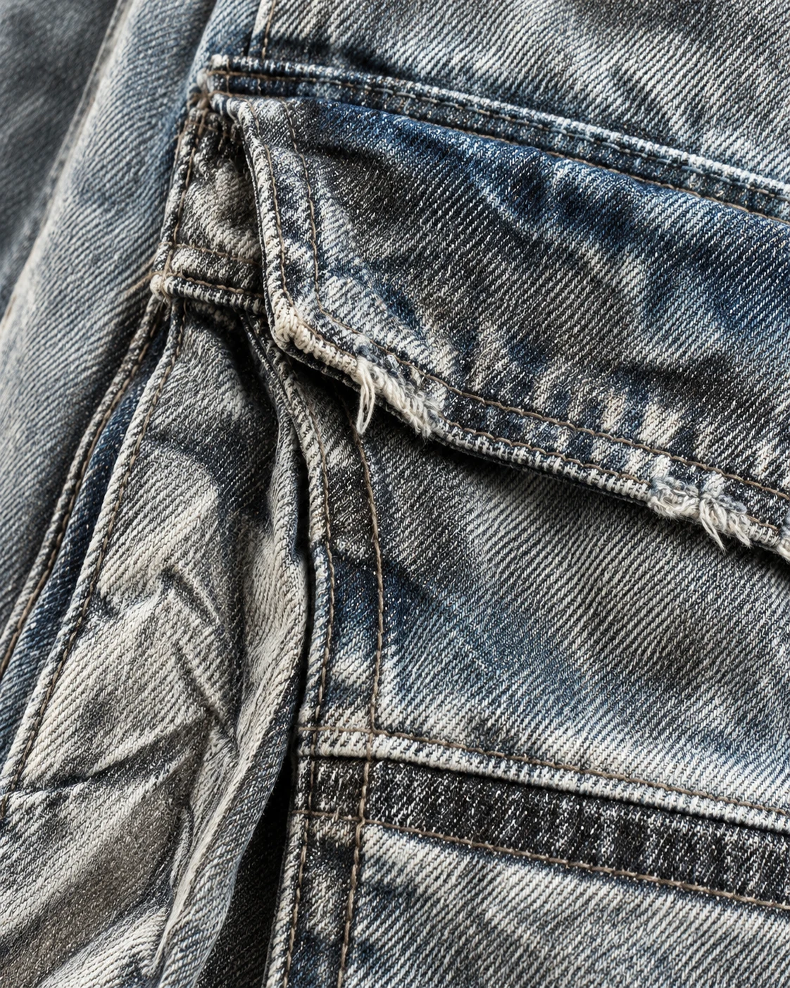 Camo Waist Vintage Cargo Shorts — AI design reference 5