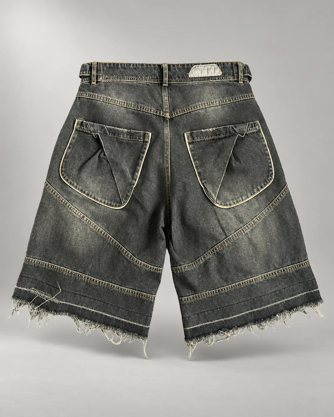 Olive Green Utility Pocket Shorts — AI design reference 2