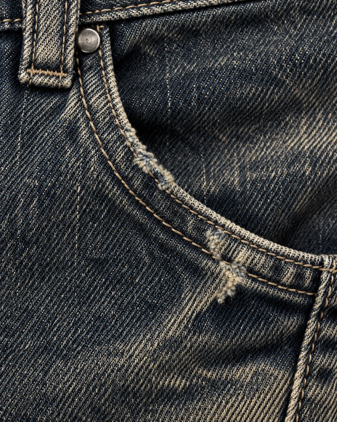 Dark Indigo Curved Panel Shorts — AI design reference 5
